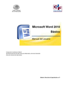 Manual Word 2010 Básico