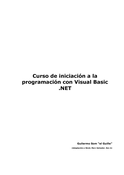 iniciación a la programación con Visual Basic .NET