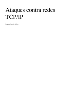Ataques contra redes TCP/IP