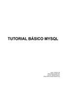 Tutorial básico MySQL